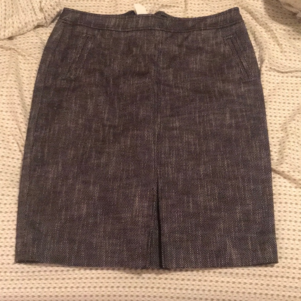 Ann Taylor Grey Suit Skirt